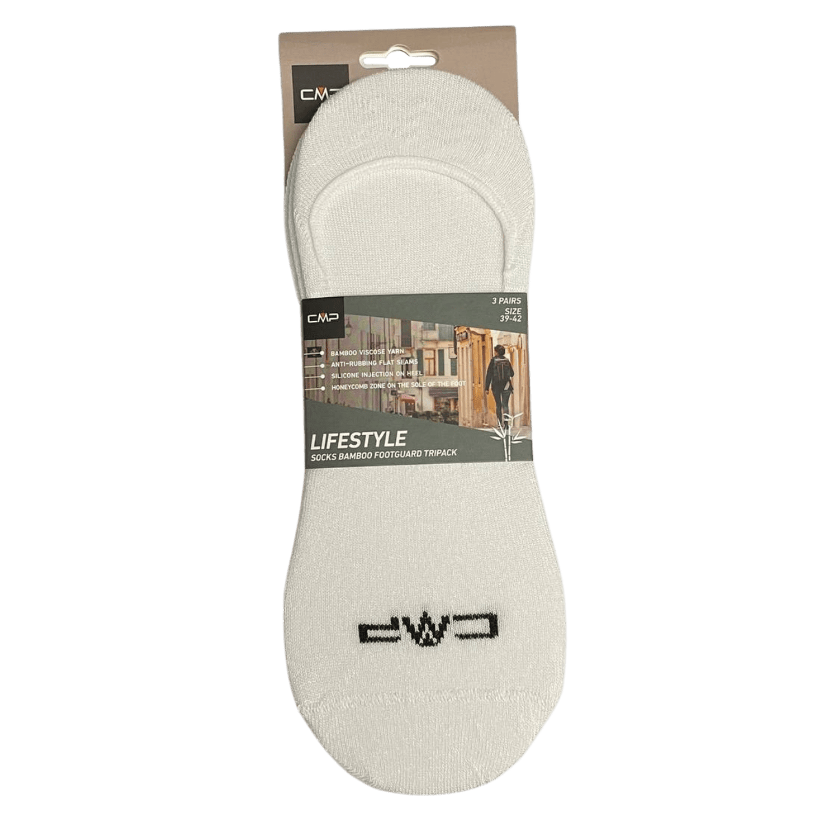 CMP Bamboo Footguard Sock Tripack - Calze - Neverland Firenze