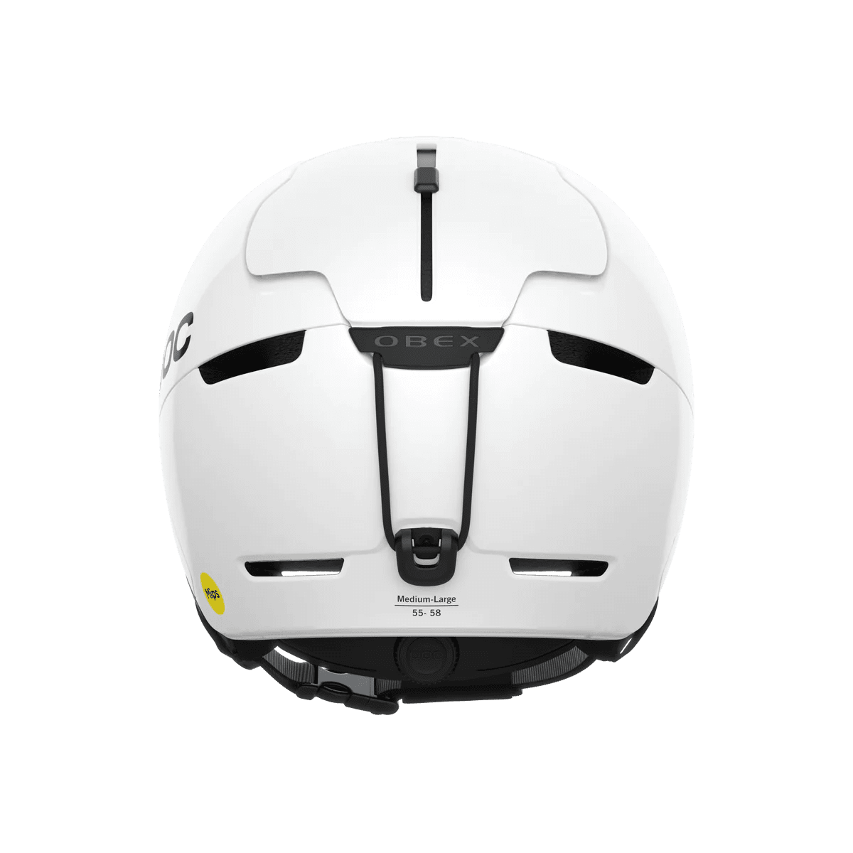 POC Obex Mips Hydrogen White Casco da Sci - Neverland Firenze