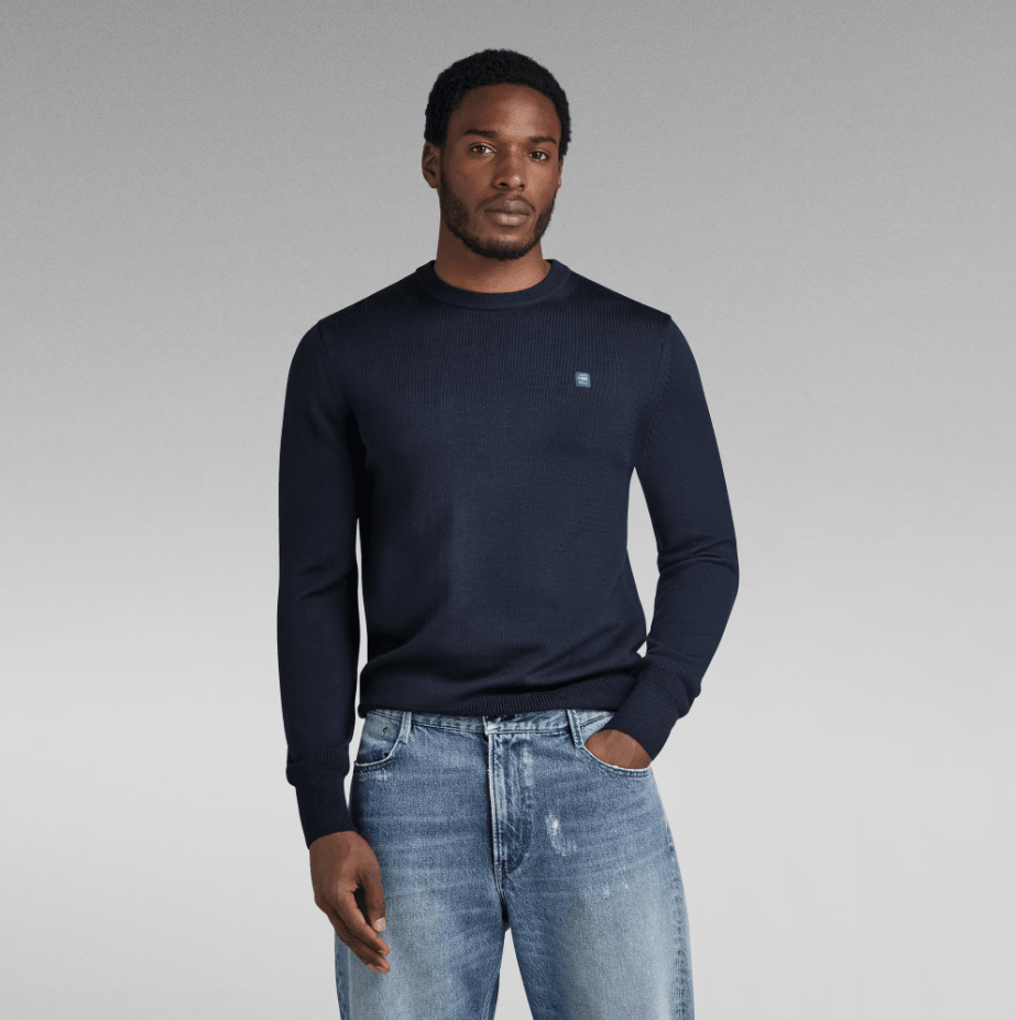 G-Star RAW PREMIUM CORE KNITTED SWEATER - Felpa Lifestyle Uomo - Neverland Firenze