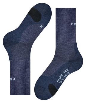 Falke TK2 Wool - Calza Trekking Uomo - Neverland Firenze