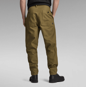 G-STAR RAW PLEATED CHINO RELAXED - Pantalone Lifestyle Uomo - Neverland Firenze