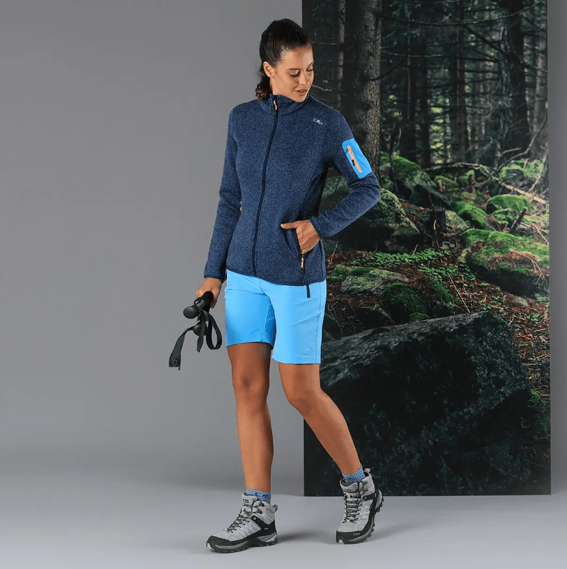 CMP Knit-Tech Mèlange - Pile Da Trekking Donna - Neverland Firenze