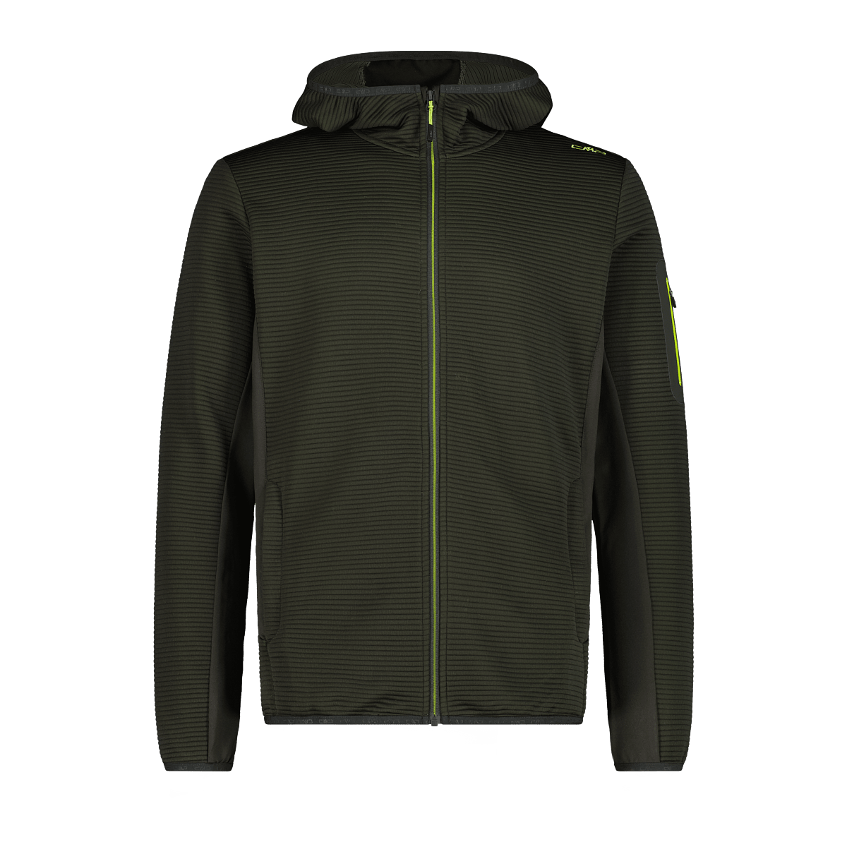 CMP Pile Unlimitech Fz con cappuccio da Trekking Uomo
