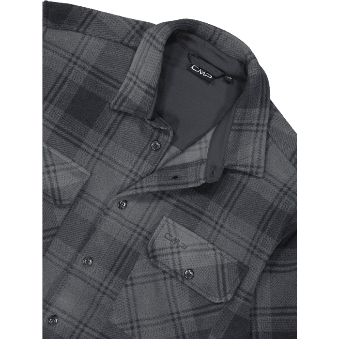 CMP Camicia in Pile manica lunga da Uomo - Neverland Firenze