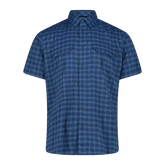 CMP Camicia a maniche corte con fantasia a quadri da Trekking Uomo - Neverland Firenze