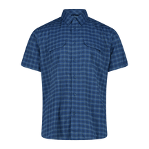 CMP Camicia a maniche corte con fantasia a quadri da Trekking Uomo - Neverland Firenze