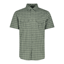 CMP Camicia a maniche corte con fantasia a quadri da Trekking Uomo - Neverland Firenze