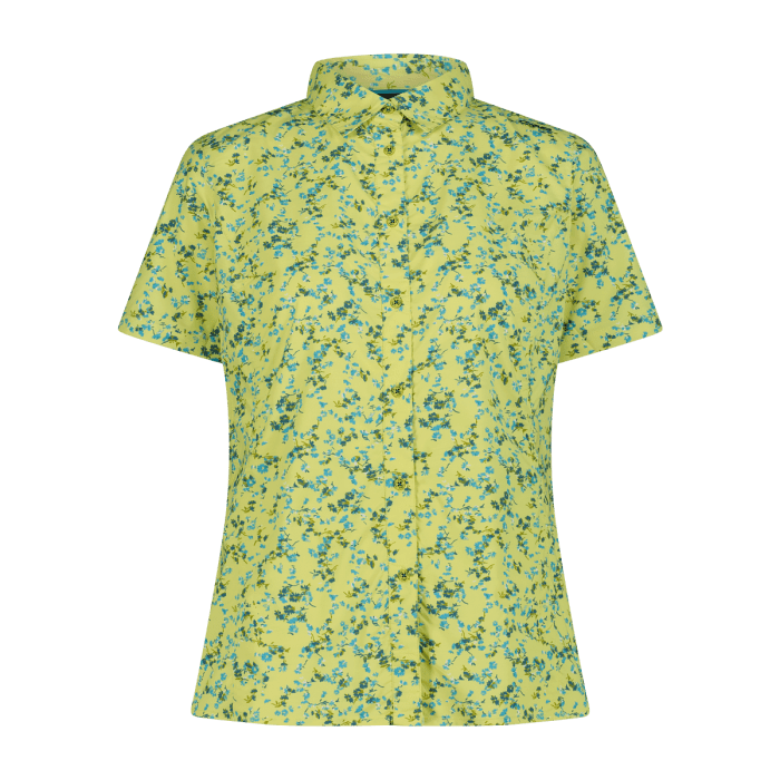CMP Camicia fantasia check maniche corte da Trekking Donna - Neverland Firenze