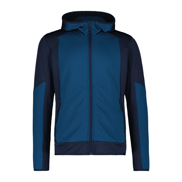 CMP Pile Grid Tech Fz con cappuccio da Trekking Uomo