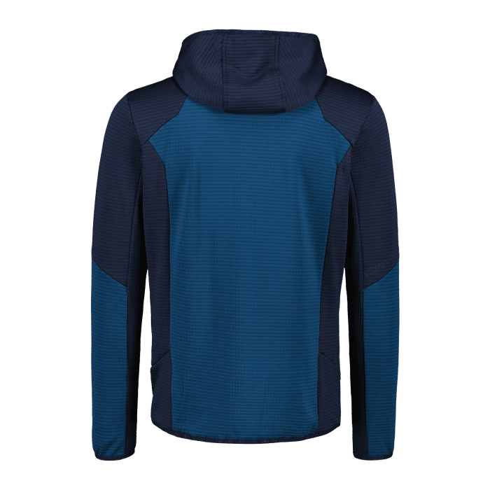 CMP Pile Grid Tech Fz con cappuccio da Trekking Uomo