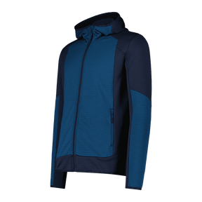 CMP Pile Grid Tech Fz con cappuccio da Trekking Uomo