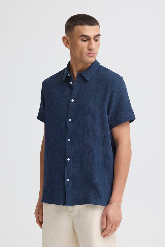 Solid Iain SS - Camicia Lifestyle Uomo