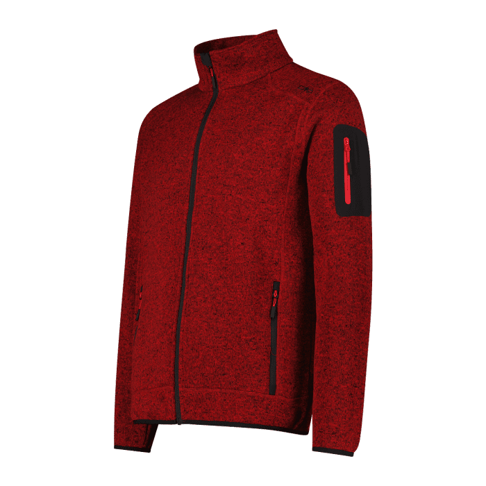 CMP Knit-Tech Mélange - Pile Da Trekking Uomo - Neverland Firenze