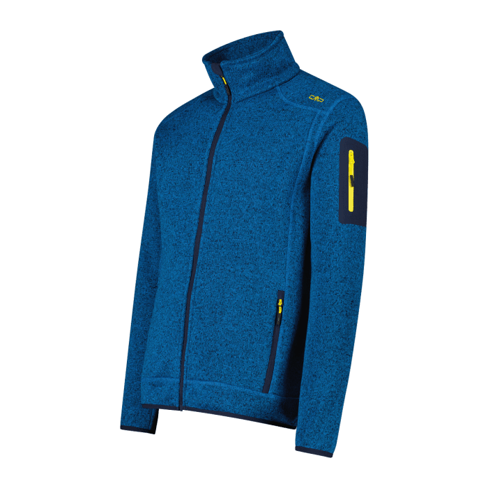 CMP Knit-Tech Mélange - Pile Da Trekking Uomo - Neverland Firenze