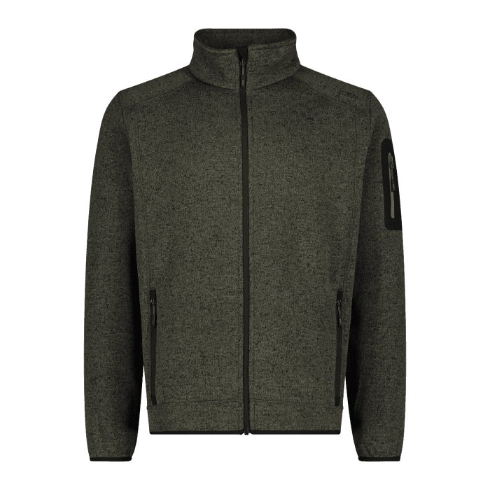 CMP Knit-Tech Mélange - Pile Da Trekking Uomo - Neverland Firenze