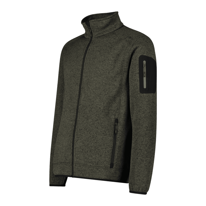 CMP Knit-Tech Mélange - Pile Da Trekking Uomo - Neverland Firenze