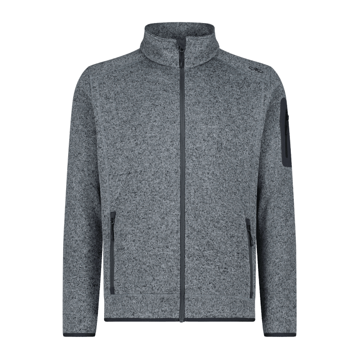 CMP Knit-Tech Mélange - Pile Da Trekking Uomo - Neverland Firenze