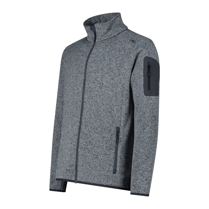 CMP Knit-Tech Mélange - Pile Da Trekking Uomo - Neverland Firenze