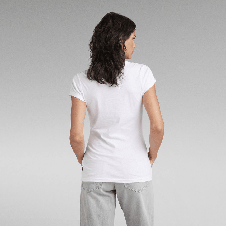 G-Star RAW EYBEN SLIM V - T-Shirt Lifestyle Donna - Neverland Firenze