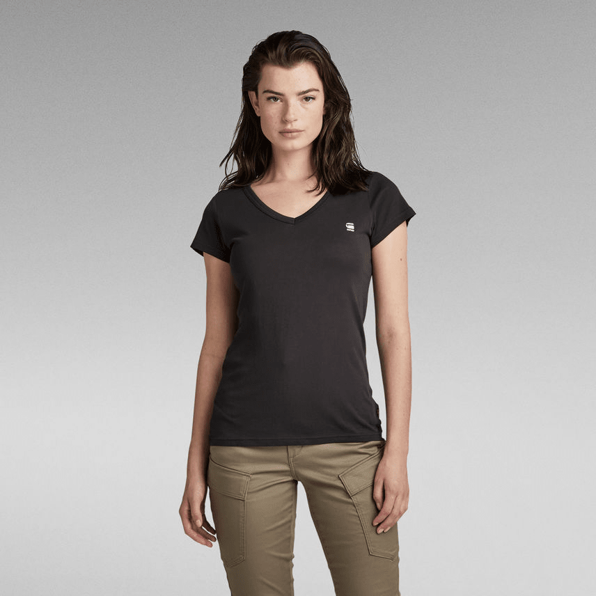 G-Star RAW EYBEN SLIM V - T-Shirt Lifestyle Donna - Neverland Firenze