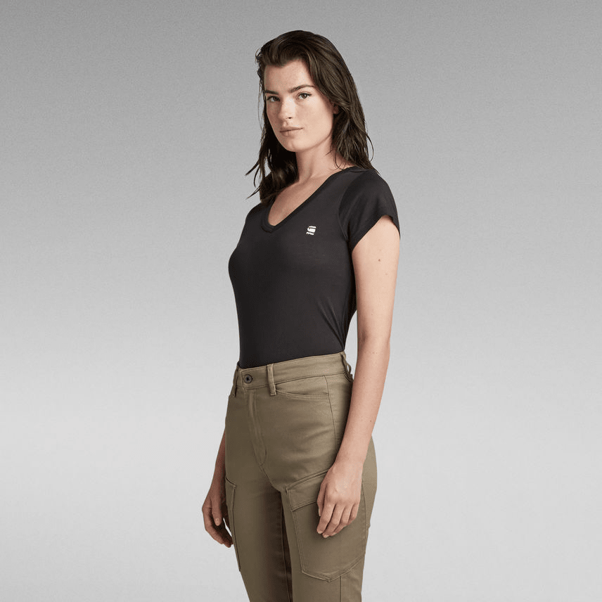 G-Star RAW EYBEN SLIM V - T-Shirt Lifestyle Donna - Neverland Firenze