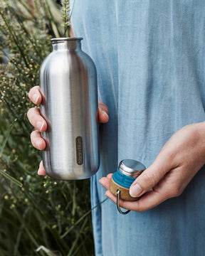 Black+Blum Steel Water Bottle 600ml - Borraccia da Trekking - Neverland Firenze