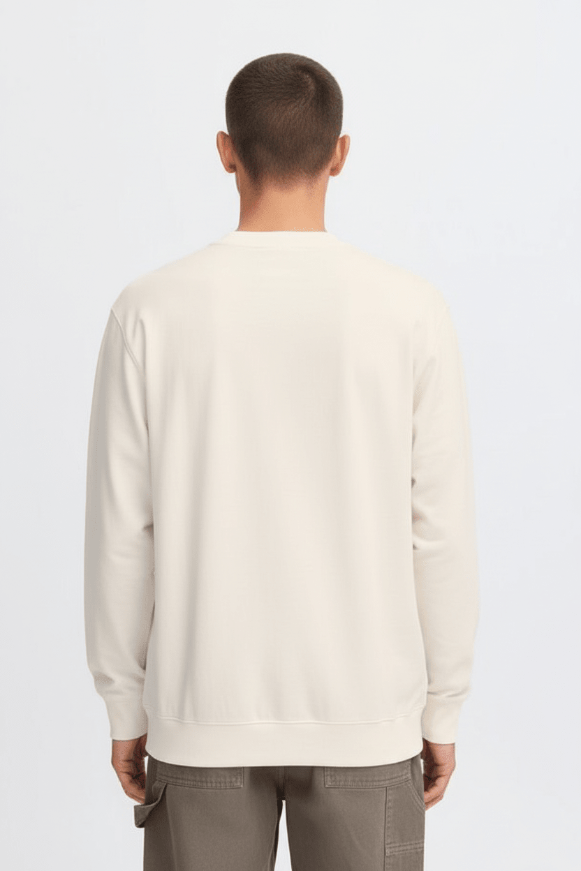 Felpa beige - Retro su modello