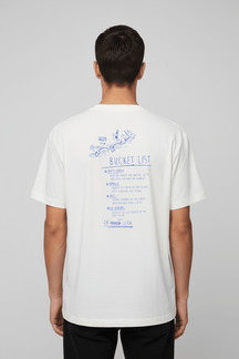 Solid Orrick SS Off White - Retro con stampa