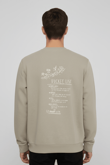 Sweatshirt back view