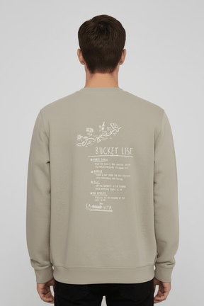 Sweatshirt back view
