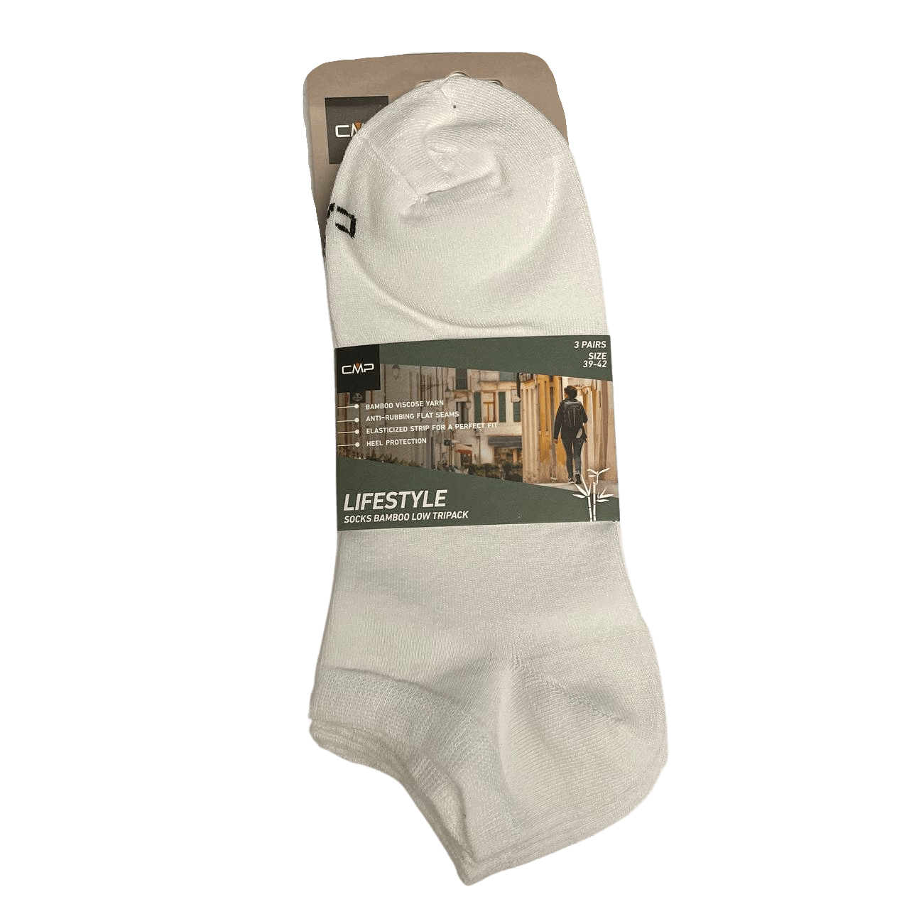 CMP Bamboo Invisible Sock Tripack - Calze - Neverland Firenze