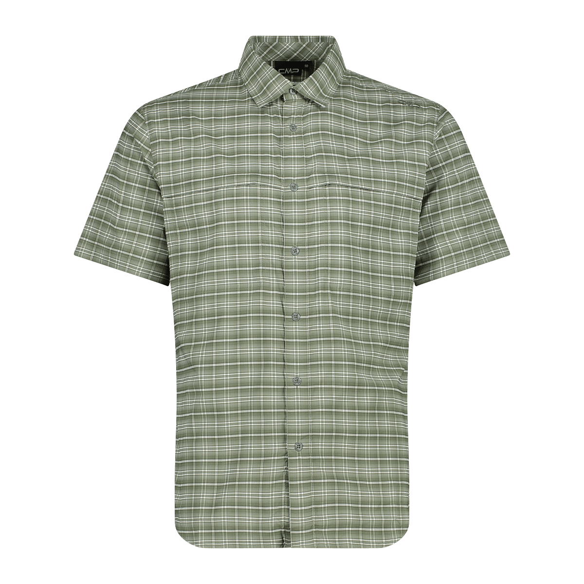 Camicia fantasia check maniche corte Uomo - Neverland Firenze