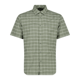 Camicia fantasia check maniche corte Uomo - Neverland Firenze