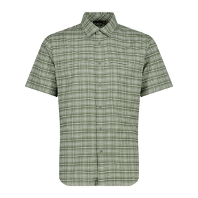 Camicia fantasia check maniche corte Uomo - Neverland Firenze