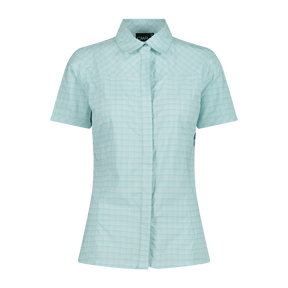 CMP Camicia fantasia check maniche corte Donna-31T7146-neverland-firenze