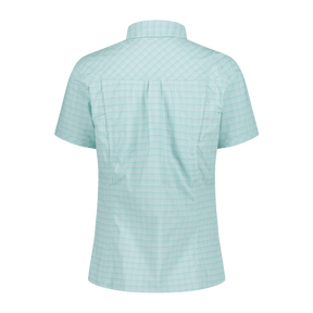 CMP Camicia fantasia check maniche corte Donna-31T7146-neverland-firenze