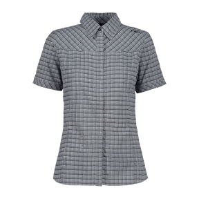 CMP Camicia fantasia check maniche corte Donna-31T7146-neverland-firenze