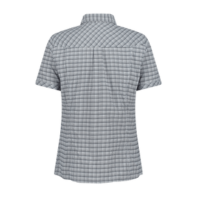 CMP Camicia fantasia check maniche corte Donna-31T7146-neverland-firenze