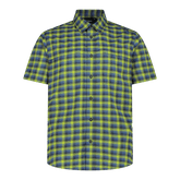 Camicia fantasia check maniche corte trekking Uomo - Neverland Firenze