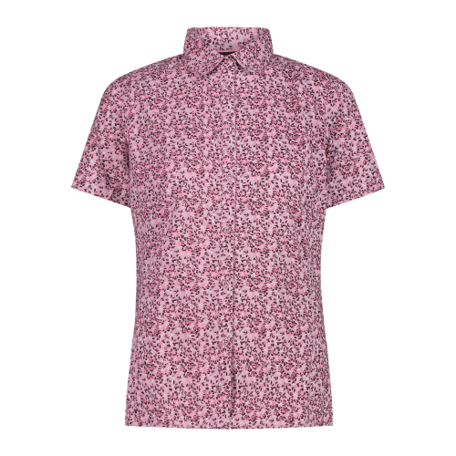 CMP Camicia fantasia check maniche corte da Trekking Donna - Neverland Firenze