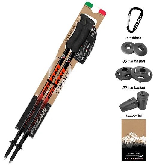 Fizan Compact Bastoncini Trekking - Neverland Firenze