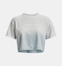 Under Armour Branded Dip Dye Crop - Maglia da Allenamento Donna - Neverland Firenze