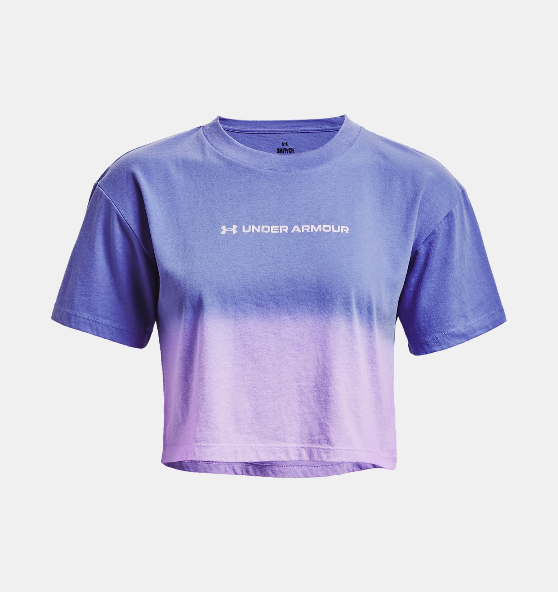 Under Armour Branded Dip Dye Crop - Maglia da Allenamento Donna - Neverland Firenze