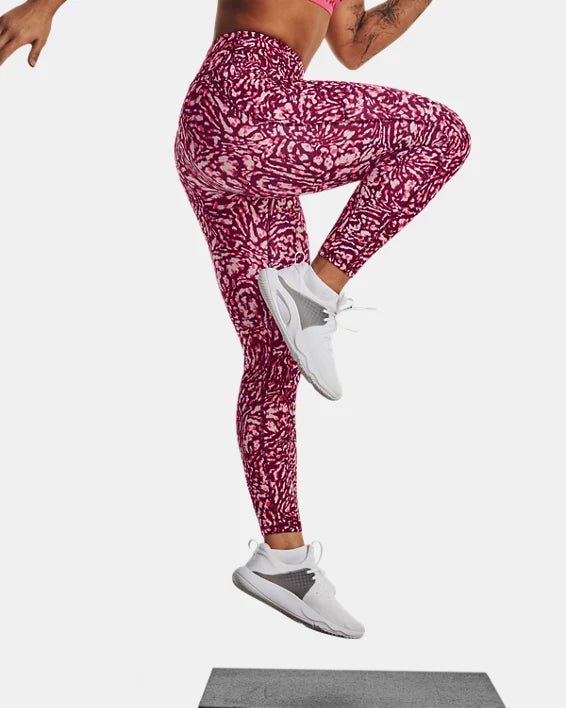 Under Armour Leggings HeatGear No-slip Wraistband Printed Ankle Donna - Neverland Firenze