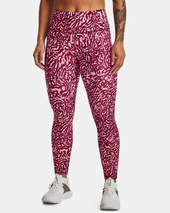Under Armour Leggings HeatGear No-slip Wraistband Printed Ankle Donna - Neverland Firenze
