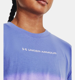 Under Armour Branded Dip Dye Crop - Maglia da Allenamento Donna - Neverland Firenze