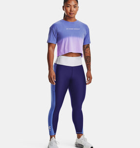 Under Armour Branded Dip Dye Crop - Maglia da Allenamento Donna - Neverland Firenze