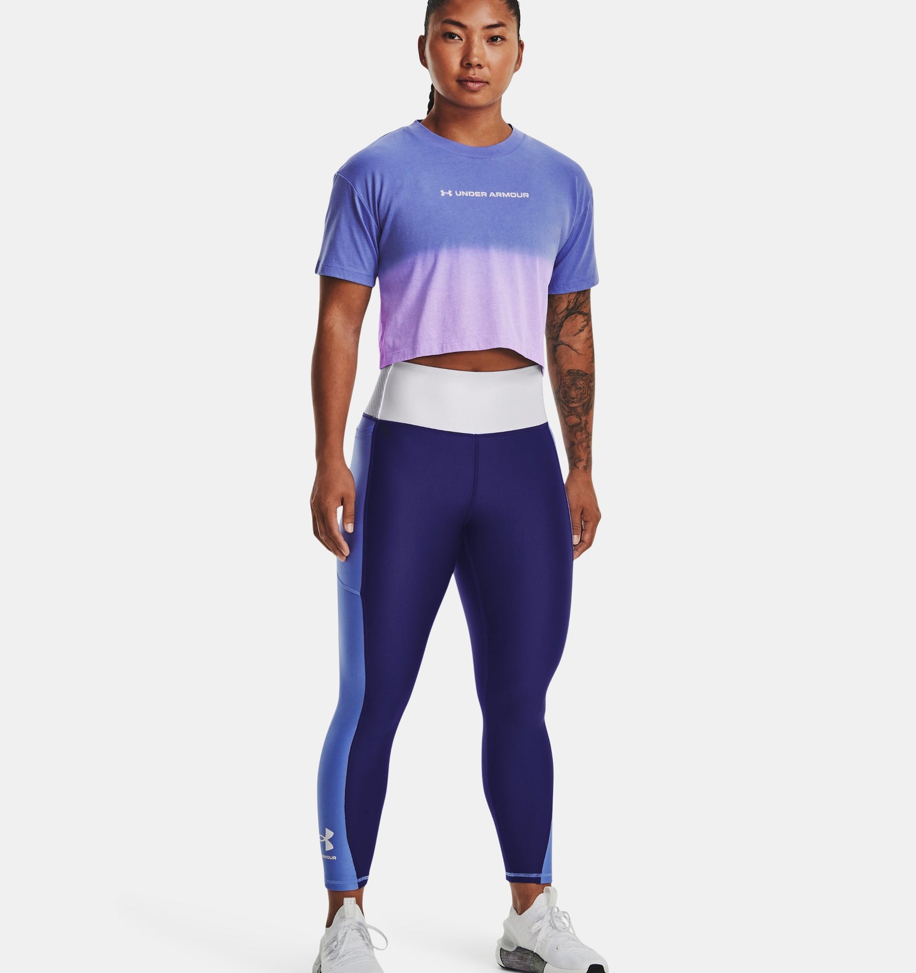 Under Armour HeatGear No-slip Wraistband Ankle - leggings da running Donna - Neverland Firenze