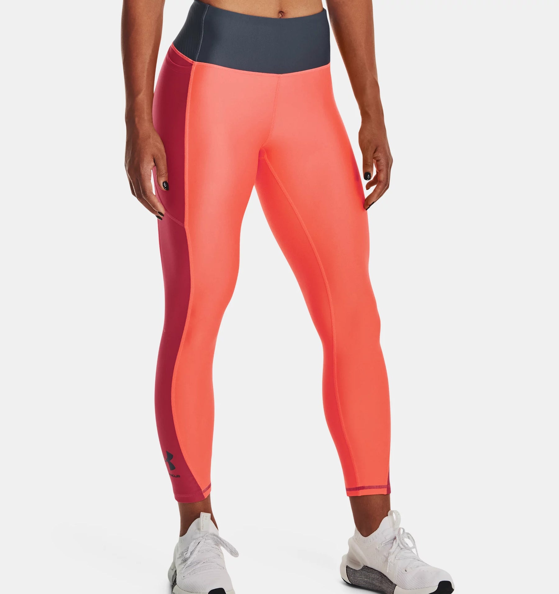 Under Armour HeatGear No-slip Wraistband Ankle - leggings da running Donna - Neverland Firenze